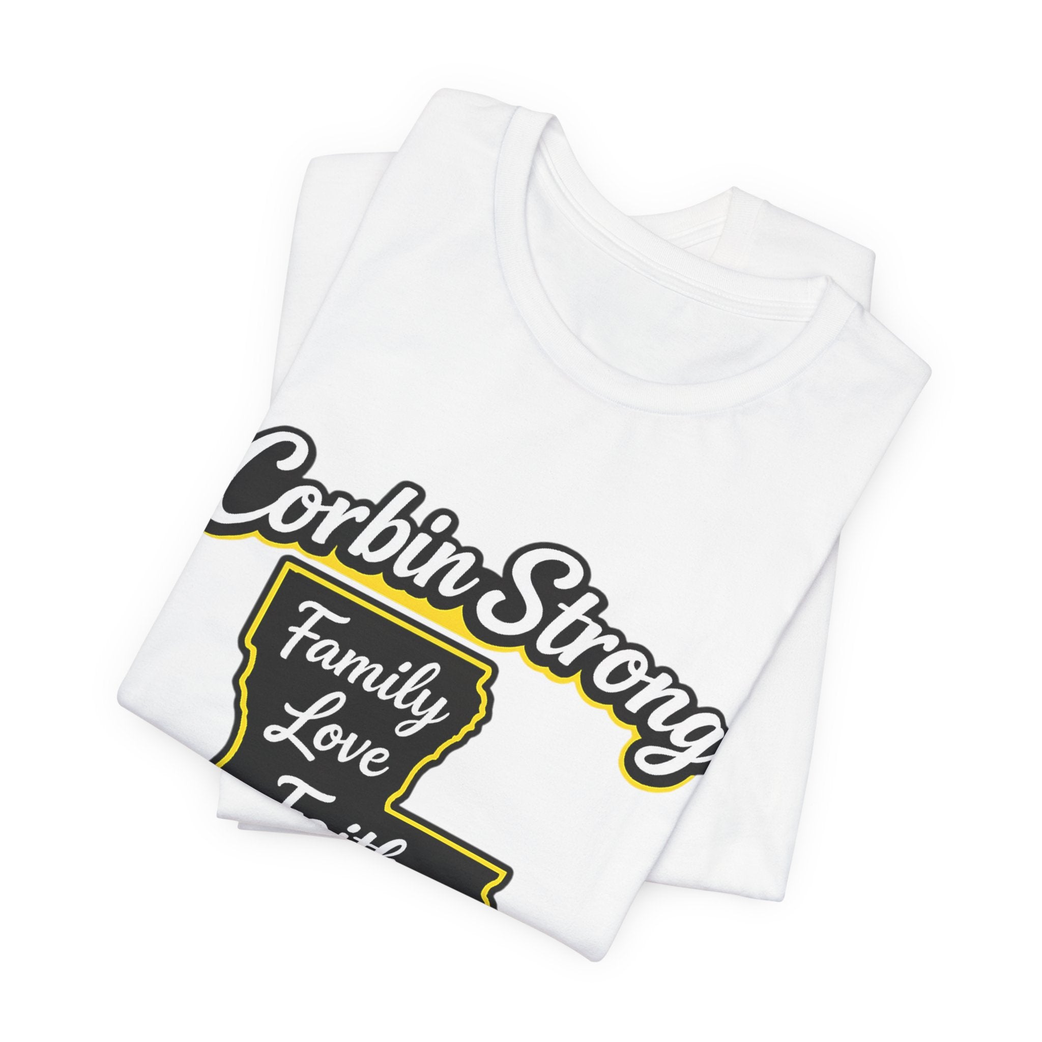 Family Reunion T-Shirt — "Corbin Strong" Louisiana Family Love & Faith (Custom Names & Dates)