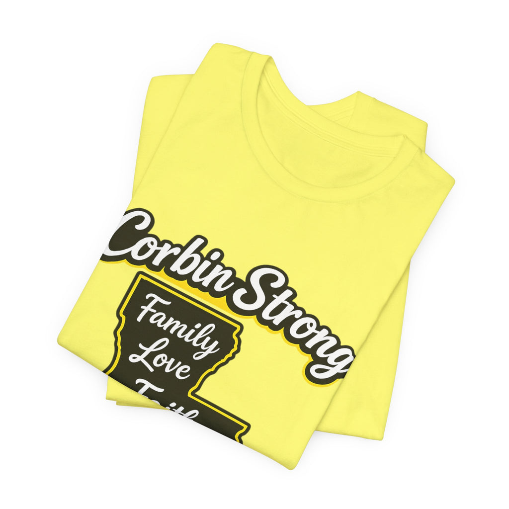 Family Reunion T-Shirt — "Corbin Strong" Louisiana Family Love & Faith (Custom Names & Dates)