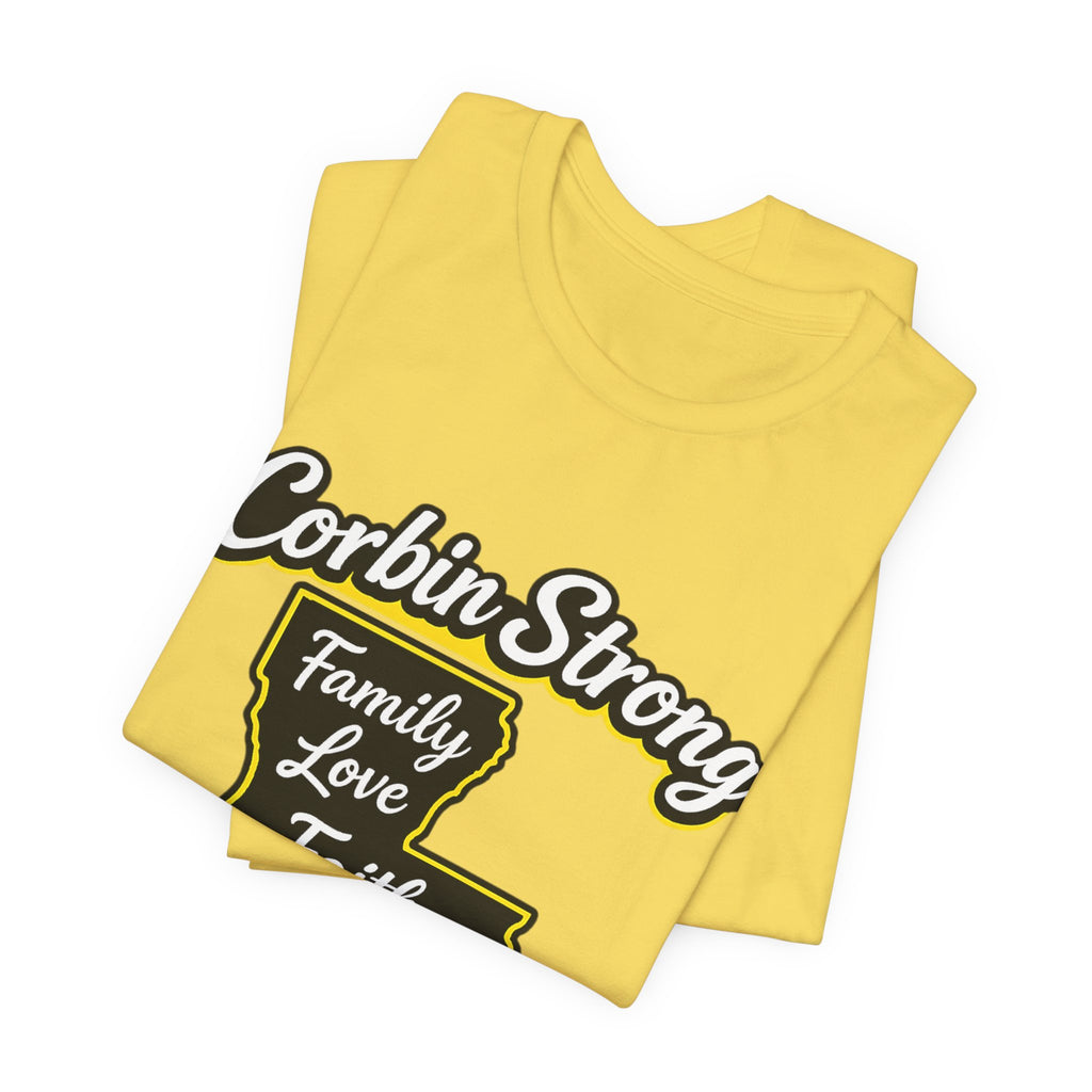 Family Reunion T-Shirt — "Corbin Strong" Louisiana Family Love & Faith (Custom Names & Dates)